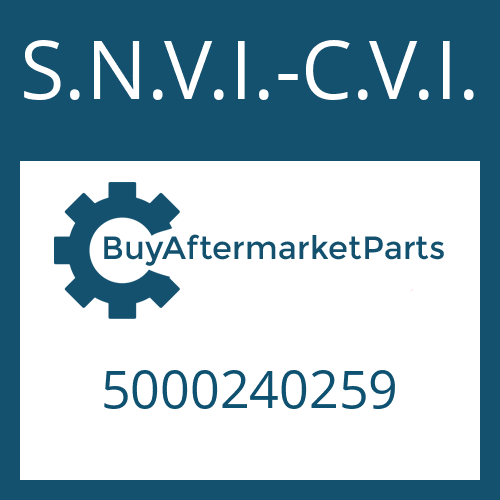 S.N.V.I.-C.V.I. 5000240259 - SHAFT SEAL