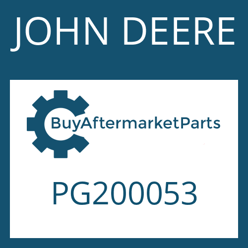 JOHN DEERE PG200053 - SHAFT SEAL