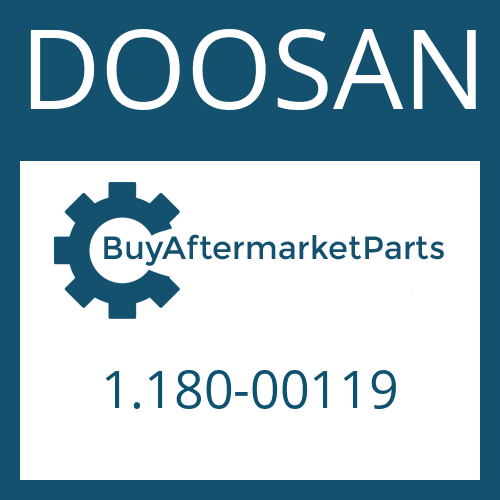 DOOSAN 1.180-00119 - O-RING