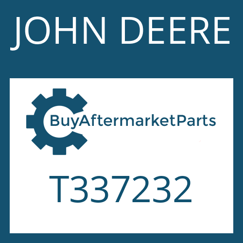 JOHN DEERE T337232 - O-RING