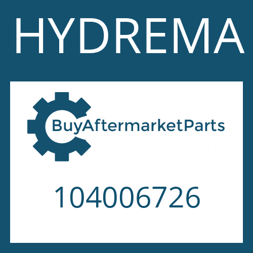 HYDREMA 104006726 - O-RING