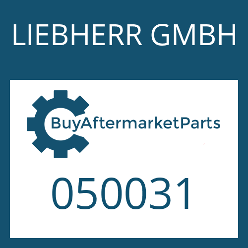 LIEBHERR GMBH 050031 - O-RING