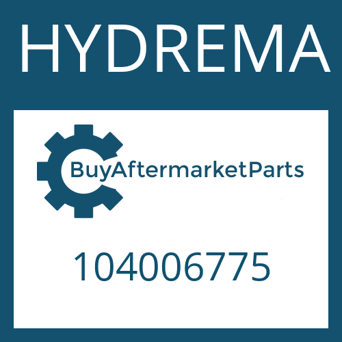 HYDREMA 104006775 - O-RING