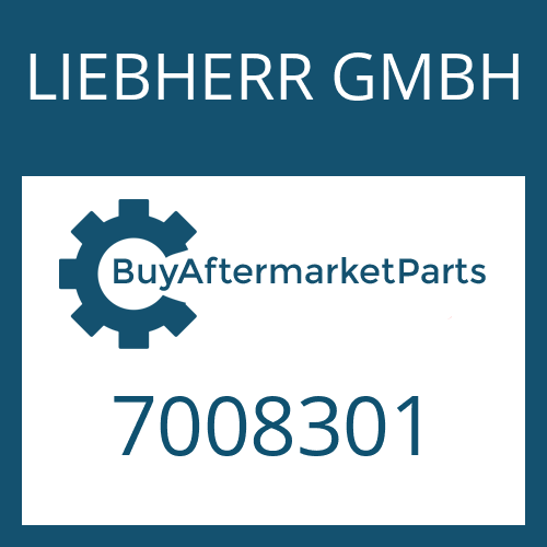 LIEBHERR GMBH 7008301 - O-RING