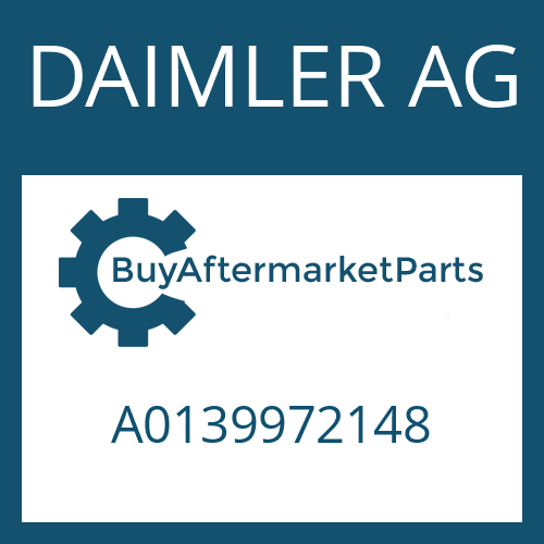 DAIMLER AG A0139972148 - O-RING