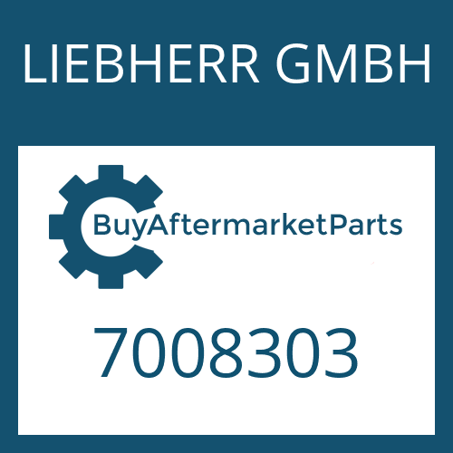 LIEBHERR GMBH 7008303 - O-RING