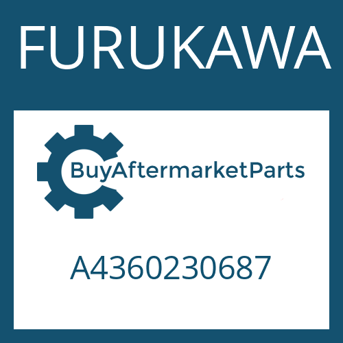 FURUKAWA A4360230687 - O-RING
