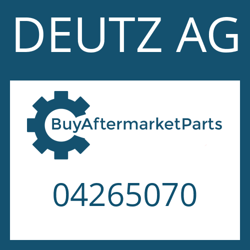 DEUTZ AG 04265070 - SHAFT SEAL