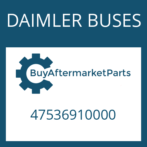 DAIMLER BUSES 47536910000 - O-RING