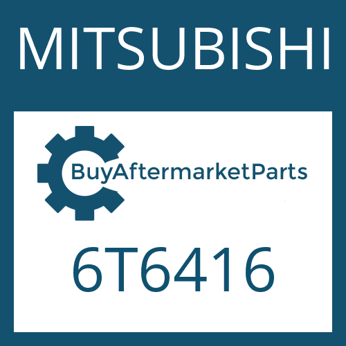 MITSUBISHI 6T6416 - O-RING