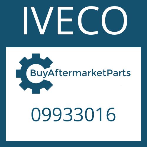IVECO 09933016 - O-RING