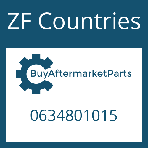 ZF Countries 0634801015 - SEALING RING