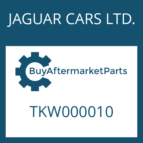 JAGUAR CARS LTD. TKW000010 - NEEDLE SLEEVE