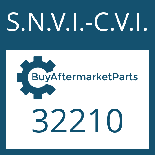 S.N.V.I.-C.V.I. 32210 - TA.ROLLER BEARING