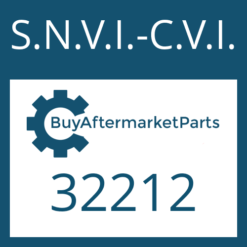 S.N.V.I.-C.V.I. 32212 - TA.ROLLER BEARING