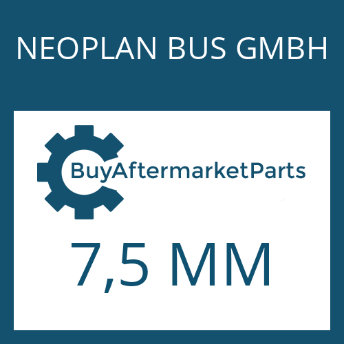 NEOPLAN BUS GMBH 7,5 MM - BALL