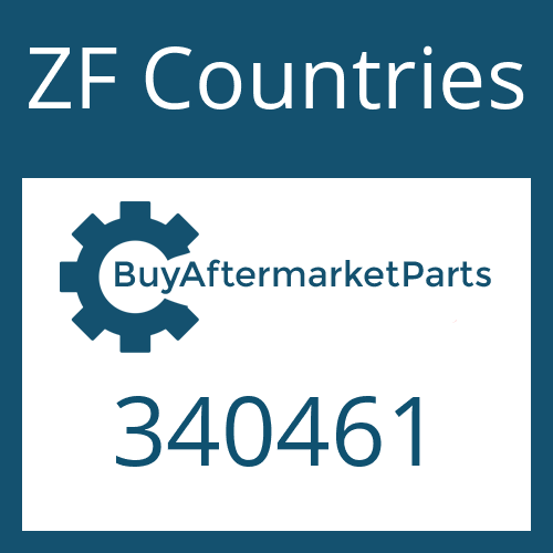 ZF Countries 340461 - HEXAGON SCREW