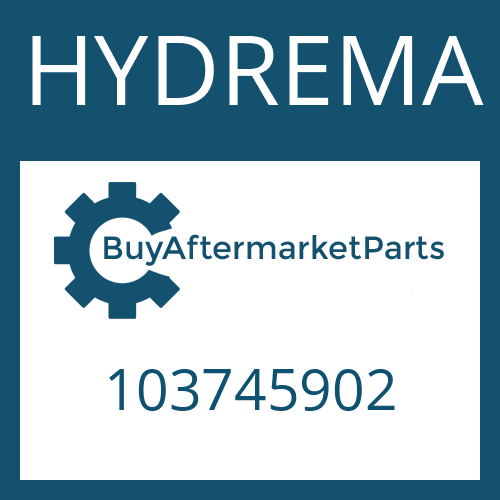 HYDREMA 103745902 - HEXAGON SCREW