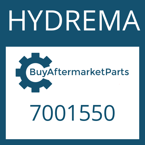 HYDREMA 7001550 - HEXAGON SCREW