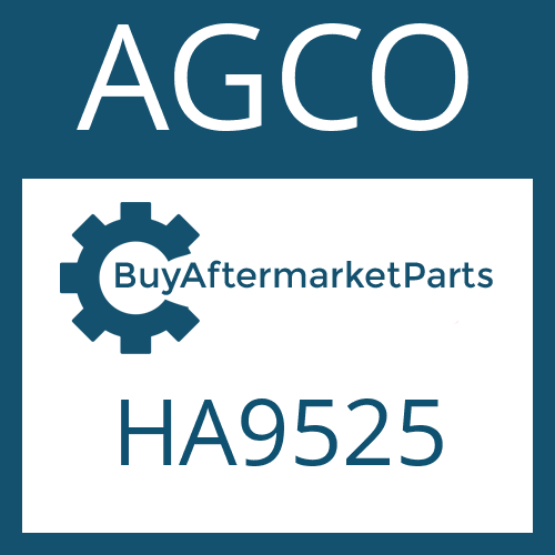 AGCO HA9525 - HEXAGON SCREW for Heavy Equipment