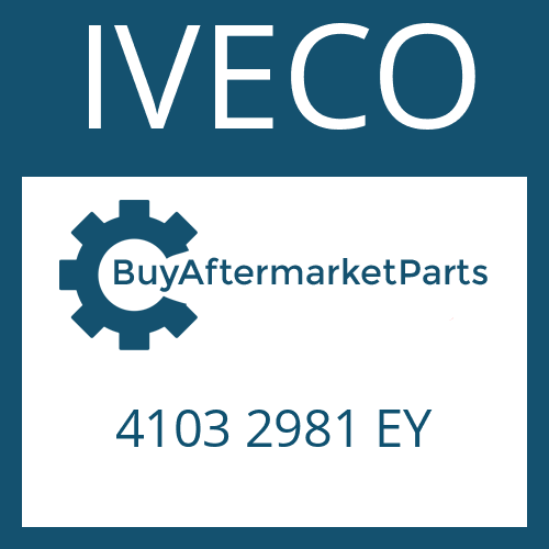 IVECO 4103 2981 EY - HEXAGON SCREW