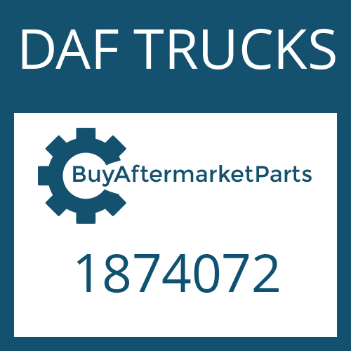 DAF TRUCKS 1874072 - HEXAGON SCREW