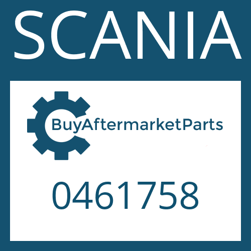 SCANIA 0461758 - HEXAGON SCREW