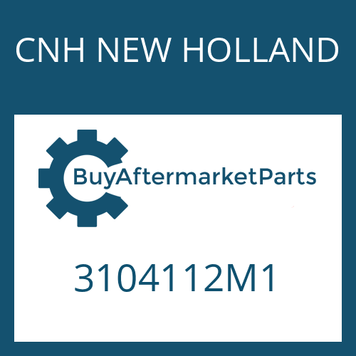 CNH NEW HOLLAND 3104112M1 - LOCKING SCREW for Heavy Equipment