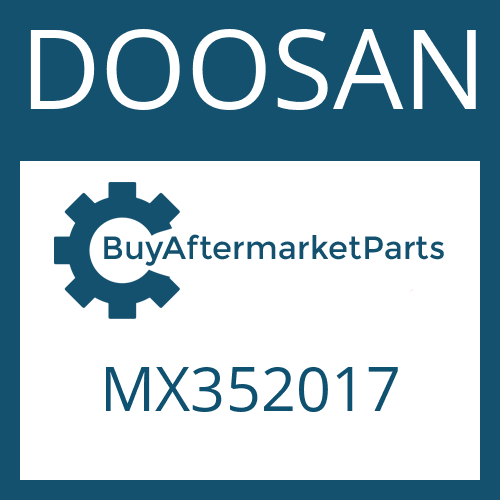 DOOSAN MX352017 - CAP SCREW