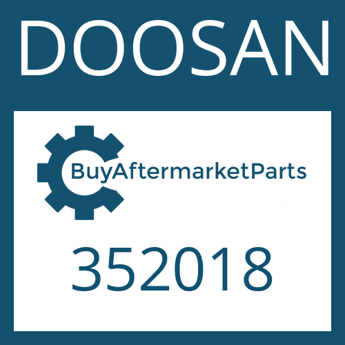 DOOSAN 352018 - CAP SCREW for Heavy Equipment