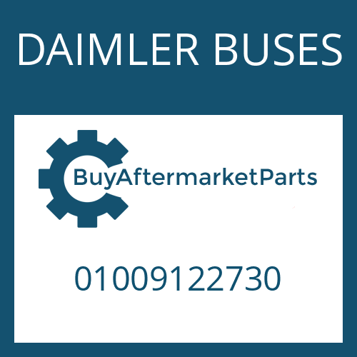 DAIMLER BUSES 01009122730 - CAP SCREW