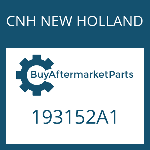 CNH NEW HOLLAND 193152A1 - CAP SCREW