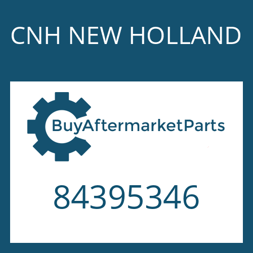 CNH NEW HOLLAND 84395346 - CAP SCREW