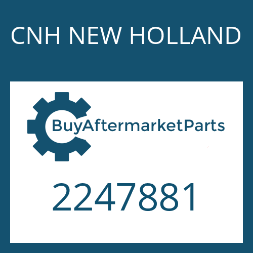 CNH NEW HOLLAND 2247881 - CAP SCREW