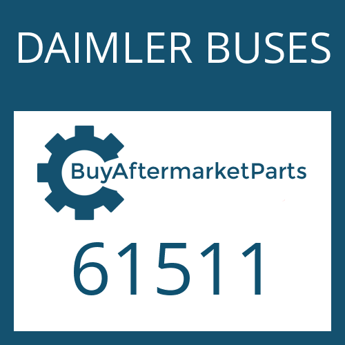 DAIMLER BUSES 61511 - CAP SCREW