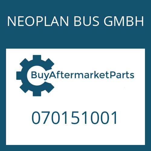 NEOPLAN BUS GMBH 070151001 - SCREW PLUG