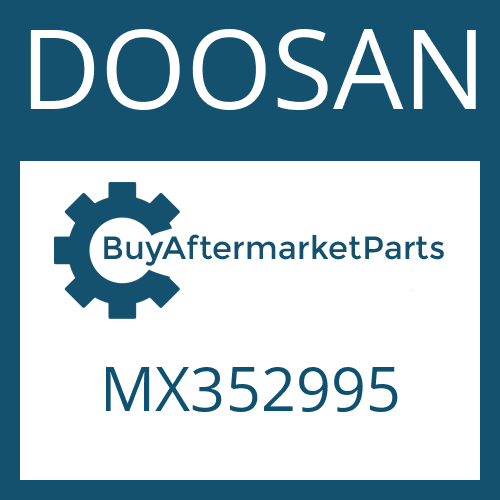 DOOSAN MX352995 - SCREW PLUG