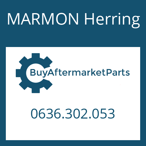MARMON Herring 0636.302.053 - SCREW PLUG