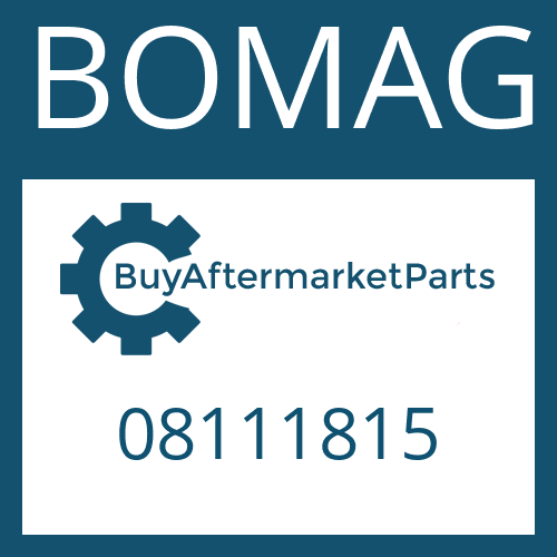 BOMAG 08111815 - HEXAGON NUT for Heavy Equipment