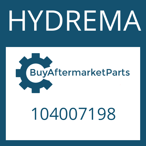 HYDREMA 104007198 - WHEEL NUT