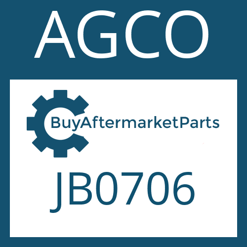 AGCO JB0706 - NUT for Heavy Equipment