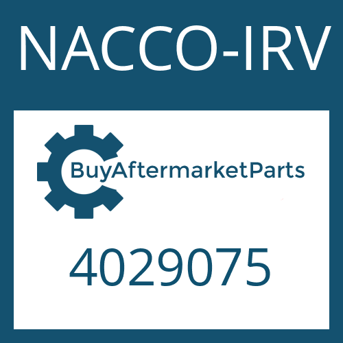 NACCO-IRV 4029075 - HEXAGON NUT