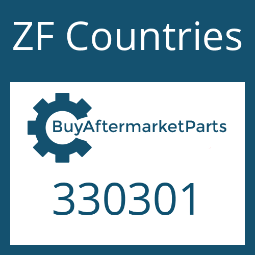 ZF Countries 330301 - SCREW PLUG