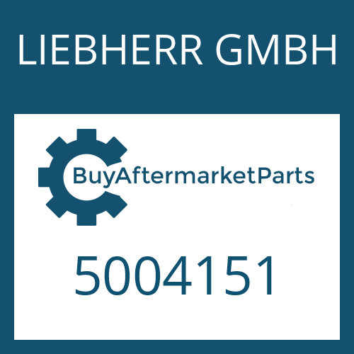 LIEBHERR GMBH 5004151 - SPACER WASHER