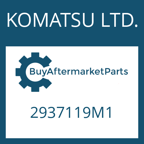 KOMATSU LTD. 2937119M1 - SPACER WASHER