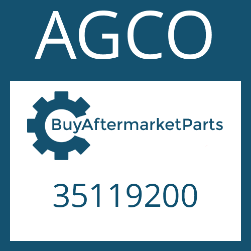 AGCO 35119200 - WASHER for Heavy Equipment