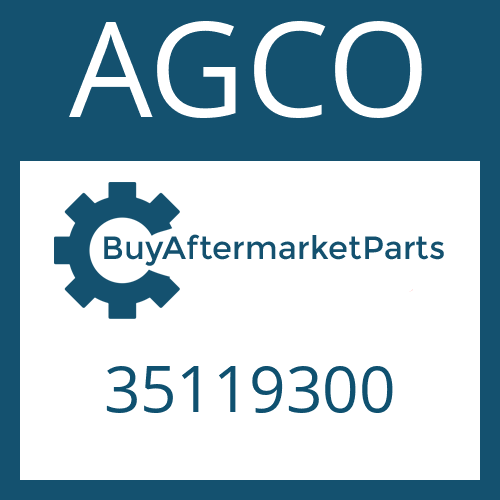 AGCO 35119300 - WASHER