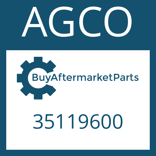 AGCO 35119600 - WASHER