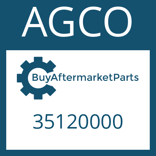 AGCO 35120000 - WASHER for Heavy Equipment