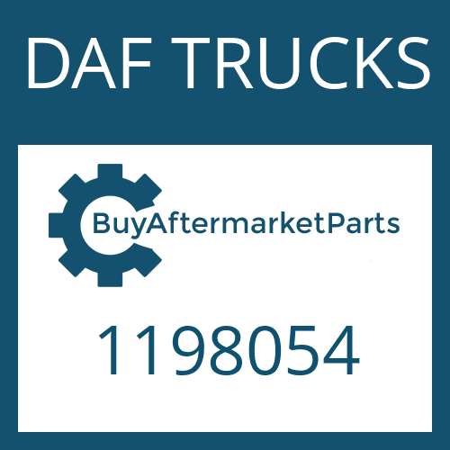 DAF TRUCKS 1198054 - SHIM